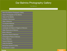 Tablet Screenshot of darbalmira.com